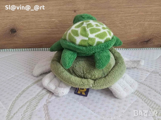 Мама костенурка с бебе -Плюшени играчки , снимка 4 - Плюшени играчки - 53436954