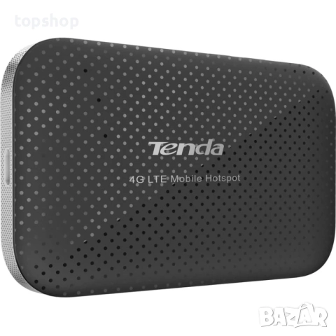 Чисто нов Безжичен рутер Tenda 4G185, 4G/3G, Преносим, 150 Mbps, OLED дисплей, Батерия 2100mAh