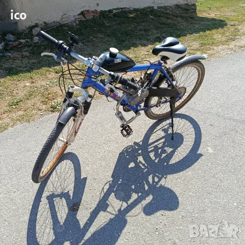 веломотор 100куб. (алуминиева рамка), снимка 2 - Велосипеди - 55944796