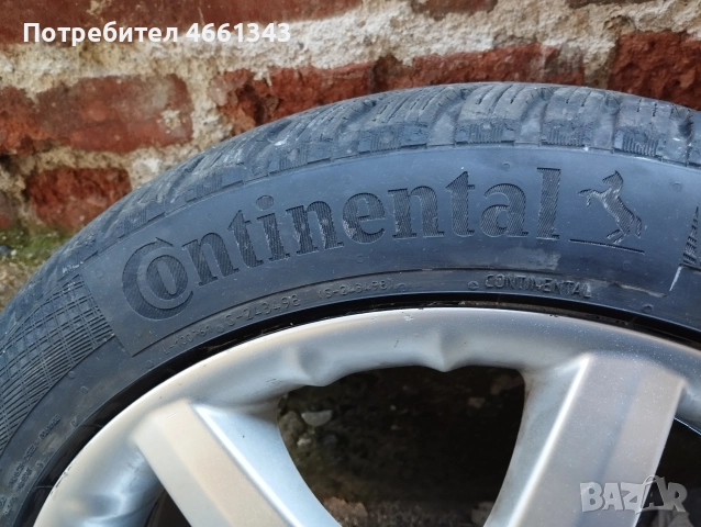 Джанти 17 за мерцедес с зимни гуми, снимка 12 - Гуми и джанти - 52860143