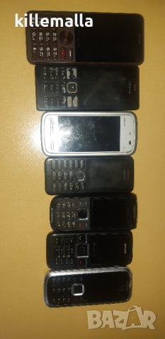 Телефони с копчета и тъч-Нокия-две карти, снимка 1 - Nokia - 40502979
