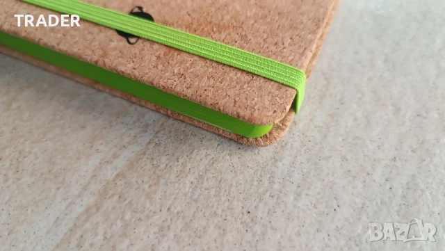 Комплект тефтер с коркови корици и химикалка , снимка 5 - Арт сувенири - 38510863