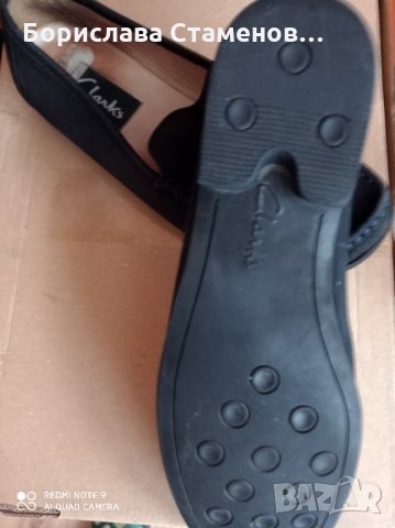 Дамски мокасини Clarks  естествена кожа, снимка 3 - Дамски ежедневни обувки - 34241637