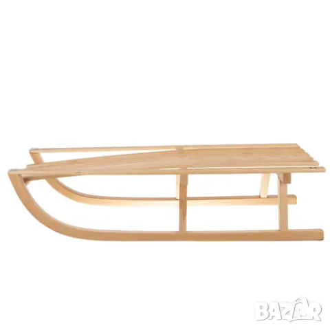 Дървена шейна с въже за дърпане / Детска шейна с облегалка, снимка 6 - Други - 47597971