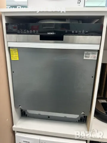 Siemens iQ300 Вградена съдомиялна 60 cm Inox, снимка 1