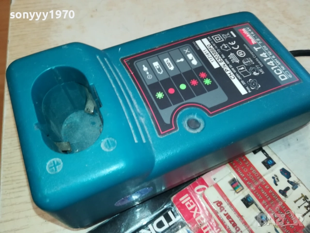 MAKITA DC1414T-BATTERY CHARGER-ВНОС SWISS 2411251241, снимка 5 - Винтоверти - 52522227