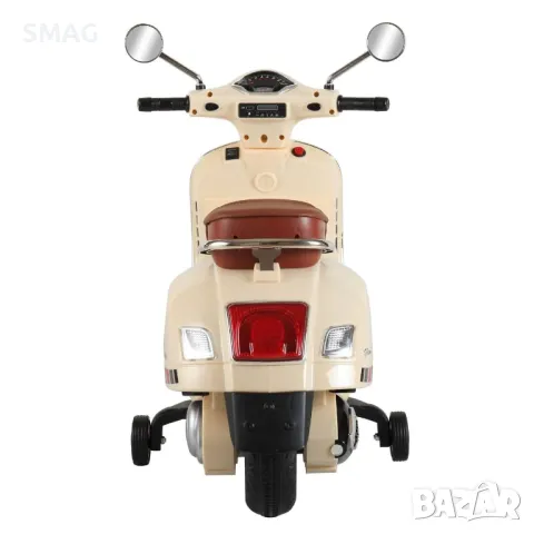 Електрически скутер VESPA 6V със светло бежово кафяво S_1184141, снимка 4 - Други - 48075734