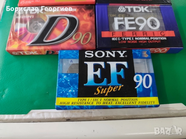 Нови аудио касетки tdk sony, снимка 4 - Аудио касети - 52413064