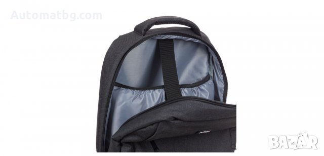 Раница за лаптоп 15.6 ", Тъмно сиво, Automat, снимка 4 - Лаптоп аксесоари - 34150769