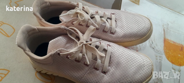 Розови кецове, снимка 4 - Дамски ежедневни обувки - 53821153
