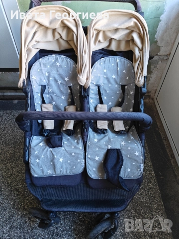 Детска количка за близнаци Easy Twin 3