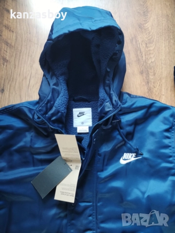 Нова мъжка парка Nike Nike M NK CLUB STADIUM PARKA - страхотна мъжка парка НОВА С ЕТИКЕТИ Размер Л и, снимка 4 - Якета - 52485555
