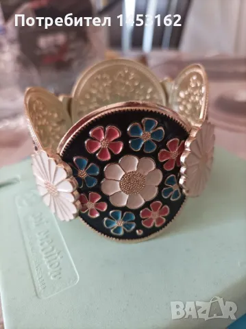 Стара руска поставка за салфетки с емайл , снимка 2 - Антикварни и старинни предмети - 47996913