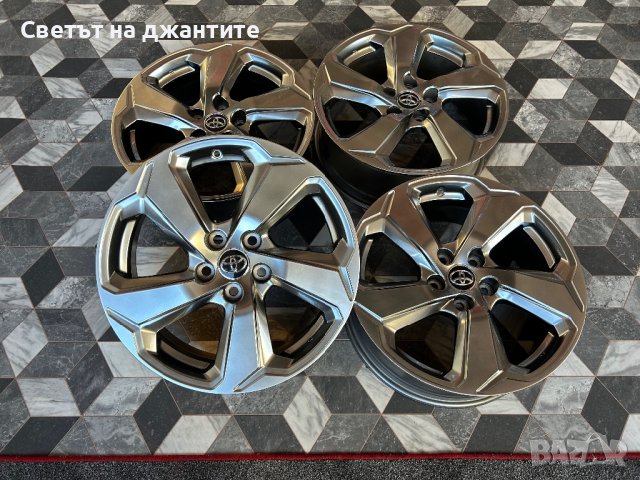 Джанти  Оригинални 18 Цола 5х114.3 Тойота Toyota RAV4 C-HR Corolla Cross нови демо Оригинални , снимка 5 - Гуми и джанти - 42139722
