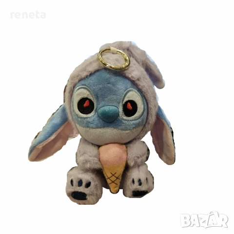 Играчка Стич, Плюшено, Лилав, 15 см