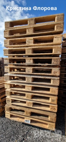 Дървени палети 80/120, снимка 2 - Индустриална техника - 53533043
