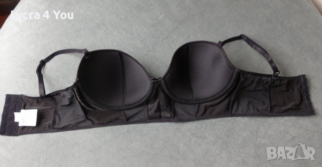 85C Cottelli Collection страхотен черен сутиен на лъскави точки, снимка 10 - Бельо - 41191881