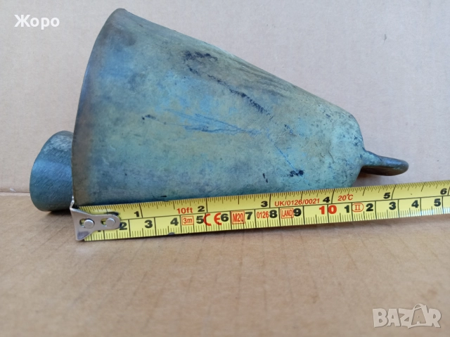 старинен голям бронзов възрожденски чан 19ти век, снимка 8 - Антикварни и старинни предмети - 51738002