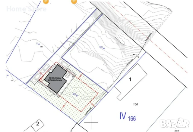 Къща в с.Куманово с разрешение за строеж, снимка 5 - Къщи - 53271349