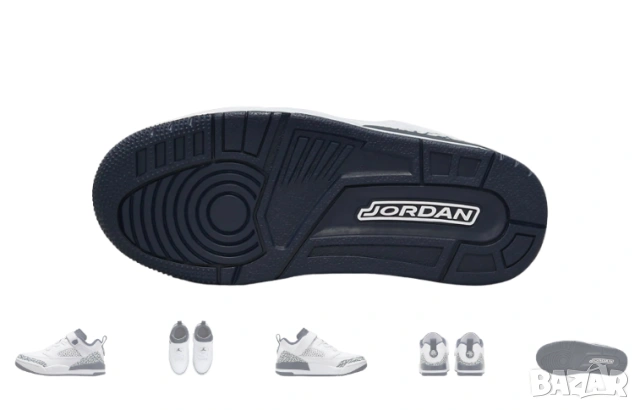 маратонки Jordan Spizike Low PS (Pre-School) номер 35, снимка 4 - Детски маратонки - 53849990