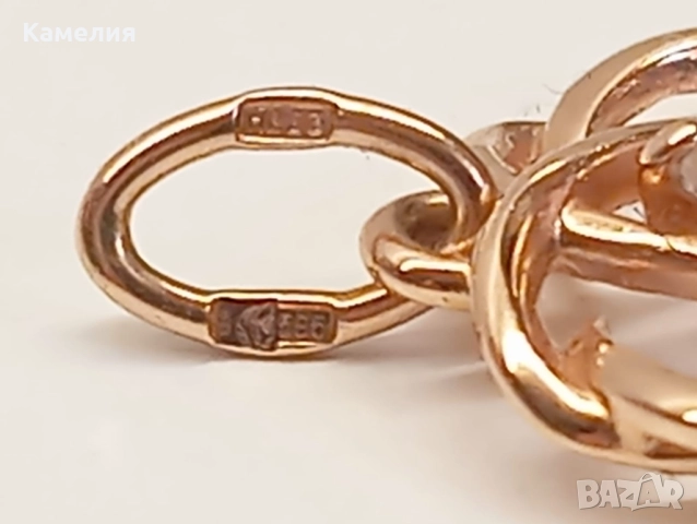 Руско злато , снимка 11 - Колиета, медальони, синджири - 52776706