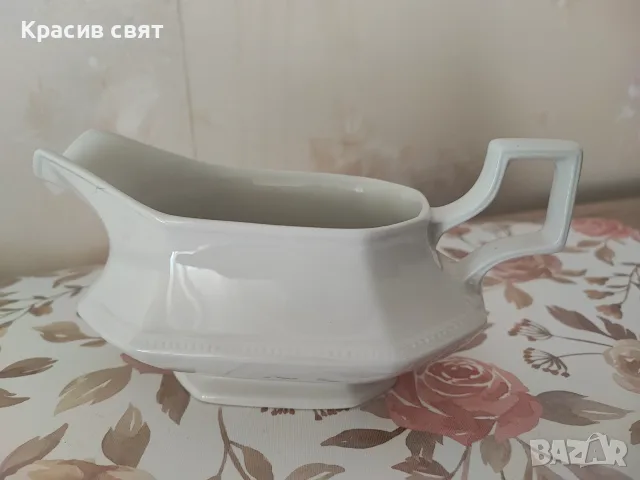 Сосиера английски порцелан, снимка 4 - Аксесоари за кухня - 55949723