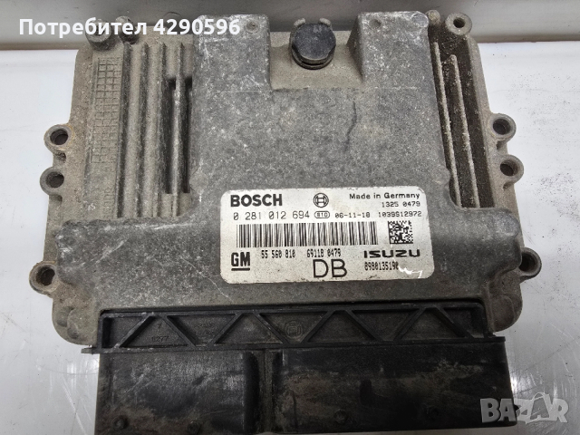 Компютър 0281012694 / 55560810 за Опел Астра 1.7