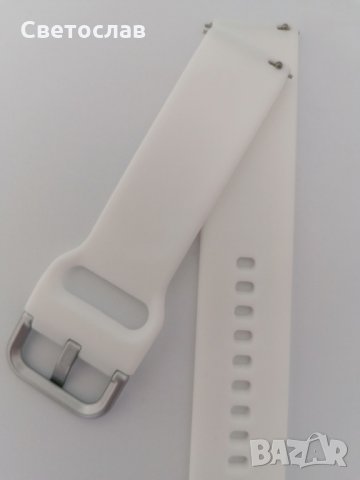 Силиконови каишки за Samsung watch, Huawei 20 мм, снимка 4 - Смарт гривни - 35878456