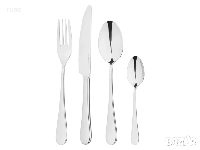 НОВИ! Комплект прибори за хранене 24 броя Класик гланц, снимка 3 - Прибори за хранене, готвене и сервиране - 52559080