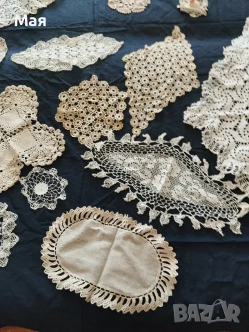 Големи покривки ръчно плетени за маса или легло, снимка 17 - Антикварни и старинни предмети - 50431617