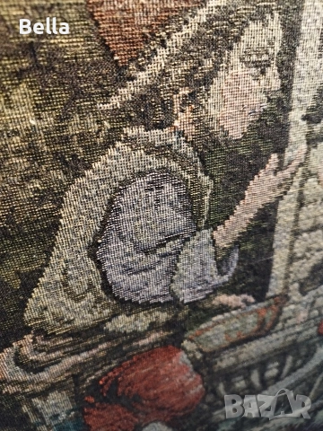 Гоблен , снимка 3 - Антикварни и старинни предмети - 53778603