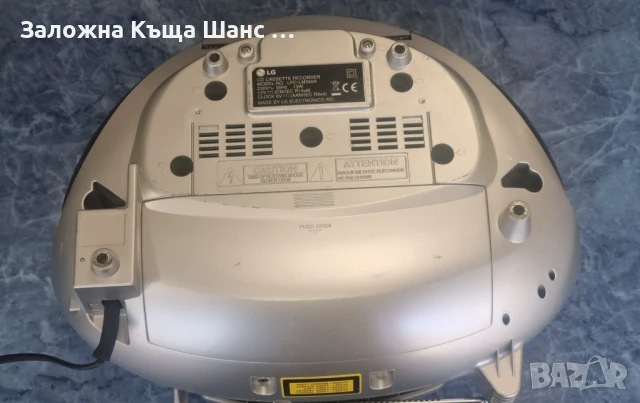 Ретро радио, CD, касетофон LG LPC-LM340A, снимка 7 - Радиокасетофони, транзистори - 51376043