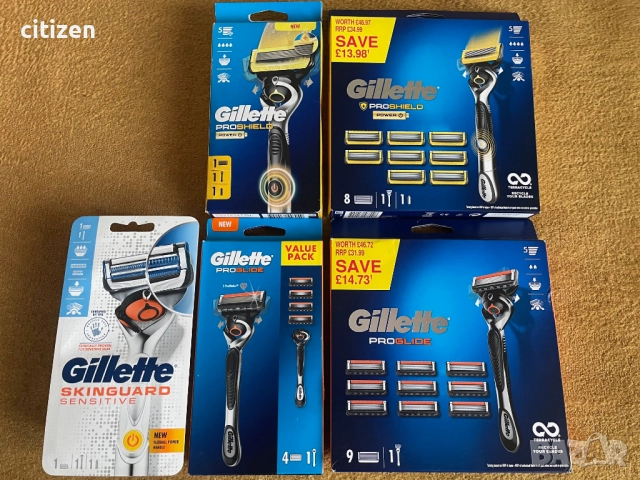 Gillette Labs Heated Razor, fusion ProGlide ,Proshield Power, снимка 9 - Мъжка козметика - 20077273