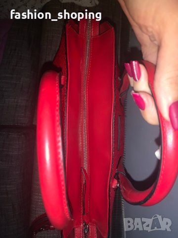 Дамска чанта Cerruti 1881, естествена кожа, снимка 10 - Чанти - 38890369