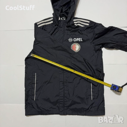 Adidas Feyenoord Rotterdam Фейнорд Ротердам Тренировъчно Детско Футболно Яке Размер 13\14 Години, снимка 4 - Детски якета и елеци - 52422557
