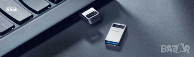 Kingston 64GB DataTraveler Micro 200MBs Metal USB3.2 Gen1 DTMC3G2/64GB, снимка 5 - USB Flash памети - 41322422