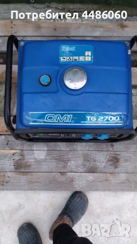 Бензинов генератор CMI TG2700, снимка 4 - Генератори - 52158597