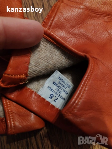 Кожени ръкавици произведени в Италия - 100% естествена кожа, снимка 4 - Ръкавици - 53261546