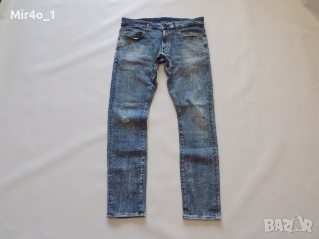 дънки g star raw g-star панталон долнище оригинални сини мъжки 32/32, снимка 2 - Дънки - 42462780