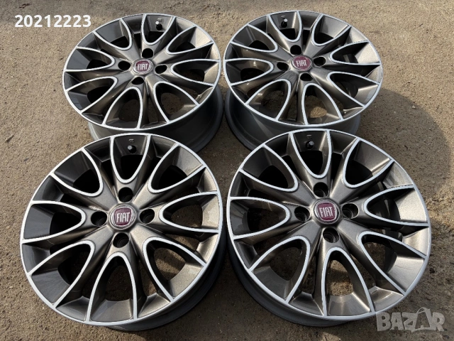 4 броя алуминиеви джанти за Fiat Grande Punto 15, снимка 2 - Гуми и джанти - 53735255