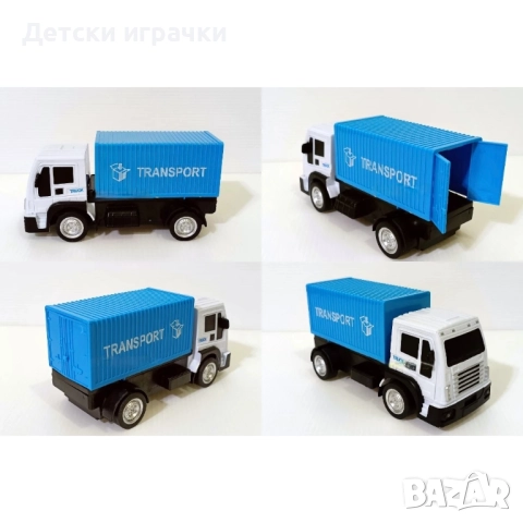 Камион контейнеровоз с дистанционно управление , снимка 4 - Коли, камиони, мотори, писти - 52070053