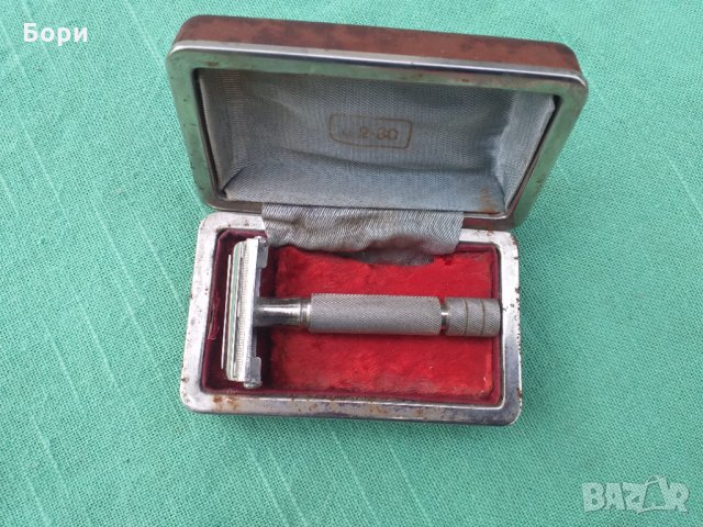 ''ВОЛГА'' Стара метална самобръсначка, снимка 10 - Други ценни предмети - 34673656