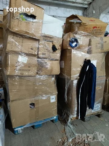 Палети с ЧИСТО НОВ смесен ТЕКСТИЛ от западноевропейски магазини! Продават се само на ЕДРО..., снимка 2 - Други - 51915060