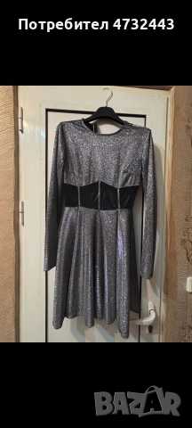 Сребриста рокля 