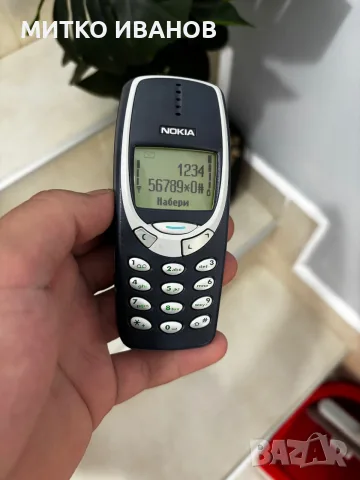Ретро телефон Nokia 3310, снимка 3 - Nokia - 56396567