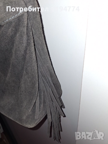 Естествен велур, снимка 3 - Чанти - 52352527