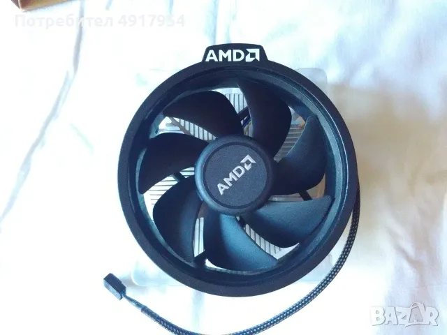 Нов Оригинален Охладител AMD Wraith Stealth (Socket AM4) - Фабричен, в Кутия, снимка 2 - Процесори - 55951708