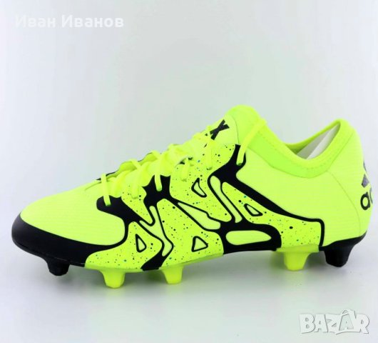 професионални бутонки  adidas X 15.1 FG/AG   номер 43,5-44, снимка 4 - Футбол - 40312495