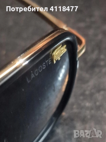 Оргинални слънчеви очила LACOSTE, снимка 5 - Слънчеви и диоптрични очила - 52775165