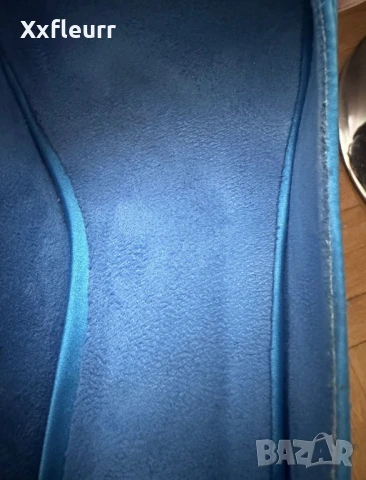 Дамски сатенени токчета, снимка 3 - Дамски елегантни обувки - 51006554